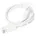 CAT 6 Flach-Patchkabel U/UTP Weiß