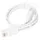 goobay CAT 6 Flach-Patchkabel, U/UTP Weiß