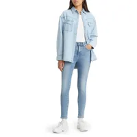 Levi's 721 High Rise Skinny Jeans in Blue Wave