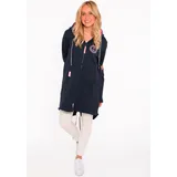 Zwillingsherz Jerseymantel Damen Blau XS