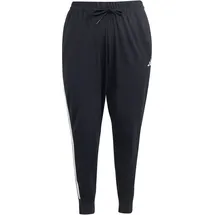 adidas Essentials 3-Streifen Jogginghose Black/White 1X