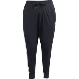 adidas Essentials 3-Streifen Jogginghose Black/White 1X
