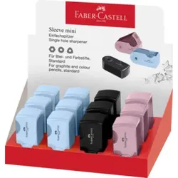 Dosenspitzer einfach Sleeve Mini sort. FABER-CASTELL 182774 im Display