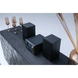 Kenwood M-525DAB - Micro HiFi-System mit CD, USB, DAB+ und Bluetooth Audio-Streaming, 6,1cm TFT-Farbdisplay, Fernbedienung