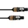 PSSO  Lautsprecherkabel Speakon 2x4 10m sw