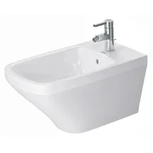 Duravit DuraStyle Wand-Bidet 370 x 62 cm Weiß WG mit Überlauf + 1 Hahnloch Durafix