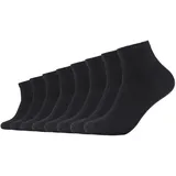 s.Oliver essentials Kurzsocken 8er Pack Schwarz 43-46