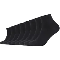 s.Oliver essentials Kurzsocken 8er Pack Schwarz 43-46