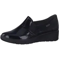 Jana Damen Slipper in Schwarz (Black Patent), 38