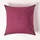 Homescapes Kissenbezug HOMESCAPES 80 x 80 cm Beere