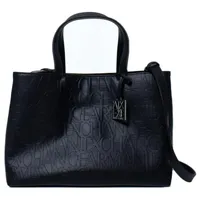 Giorgio Armani Medium Open Shopping Bag black