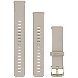 Garmin Quick Release (18 mm, Silikon, Uhrenarmband, Grau