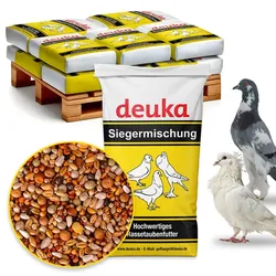 deuka Siegermischung I 10x25kg - Ergänzungsfuttermittel für kleine Taubenrassen und Kurzschnäbler