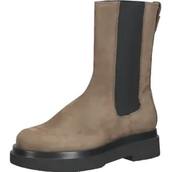 högl Damen Stiefel Echtleder-Schuhe High Top-Schuhe mit Absatz 2-10 3202 Braun - 37 1/2