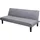 MCW Schlafsofa MCW-J17, Couch Klappsofa Gästebett Bettsofa, Schlaffunktion Stoff/Textil 165cm ~ grau