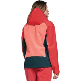 Schöffel Damen Regenjacke Jacket Wamberg L - Blau/Rosa - 46