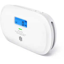 X-Sense Kohlenmonoxid Melder, 10 Jahre Sensor, CO Melder mit austauschbarer Batterie und digitalem Display, Kohlenmonoxid-Melder mit Testknopf, XC0C-SR