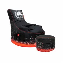 GAMEWAREZ Crimson X-Ray Sitzsack Bundle rot für PS4 / PS5 / Nintendo Switch