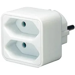 Brennenstuhl 1508030 Netzstecker-Adapter Weiß