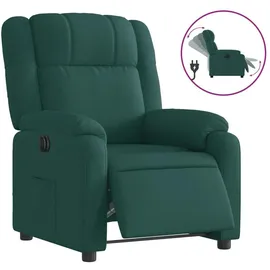 vidaXL Relaxsessel Elektrisch 95 x 99 x 95 cm Dunkelgrün