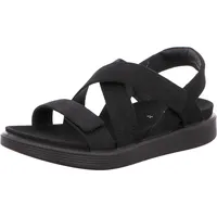 ECCO SOFT SANDAL W CROSS STRAP Damen Schwarz 37