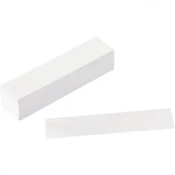 Papierstreifen, individuell beschriftbar, weiß, 500x17mm, 100/VE