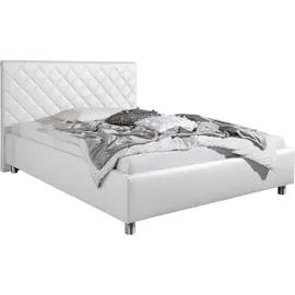 MAINTAL Polsterbett MAINTAL "Bloomington", weiß, B:152cm H:105cm L:210cm, Betten, Polsterbett, Bettseiten zerlegt, ohne Bettkasten