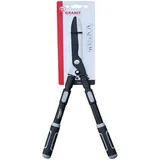 GRANIT Teleskop Heckenschere 615–780 mm ausziehbar | 4-stufig verstellbar | Bypass Schneidsystem | Profi Gartenschere für Hecken & Sträucher