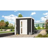 Weka Designhaus 262 C 2 x 2 m Anthrazit
