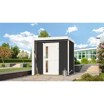 Weka Designhaus 262 C 2 x 2 m Anthrazit