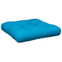 VidaXL Palettenkissen Blau Stoff Vidaxl