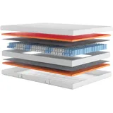 MY HOME Black Diamond Comfort weiß