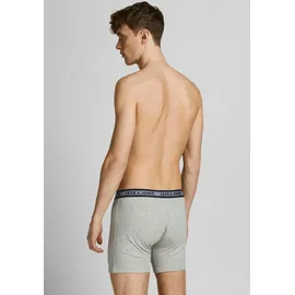 Jack & Jones PlusSize Boxershorts »JACOLIVER mit elastischem Bund und Stretch« Packung, 5 Stk., unifarben, casual, regular fit, Baumwollmischung Gr. 6XL & JONES PLUSSIZE, Unterhosen, unifarben,