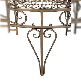 DanDiBo Ambiente Rundbank Ø 135 cm Braun