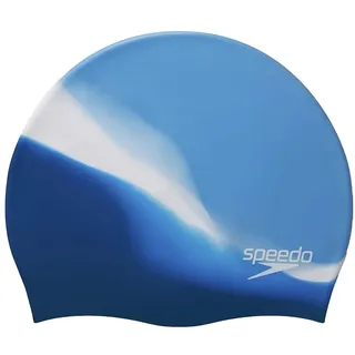 Speedo multicolor badekappe blau
