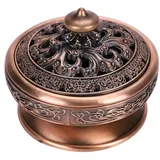Kleiner Lotus-buddha-räuchergefäß, Vintage-räuchergefäß Aus Bronze, Holzkohlebrenner, Luxus-räucherofen
