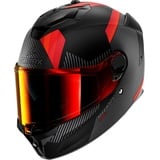 Shark Spartan GT Pro Carbon Dokhta, Integralhelm - Matt Schwarz/Orange/Dunkelgrau - XS