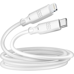 Bigben ECO Cable USB-C Lightning 2m White MFI (2 m, USB 2.0), USB Kabel