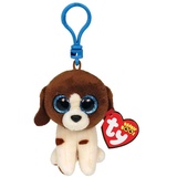 Ty Boo Clips - Muddles Brown & White Dog