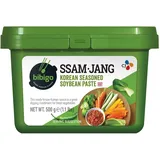 Bibigo Ssam-Jang Sojabohnen Paste – Koreanische Paste aus Soja – Ideal als Dip oder Würze für Fleisch, für Gemüse oder Reis – 3 x 500 g