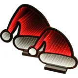 FHS International FHS Weihnachtsmannmütze "Infinity" 62 SMD LED