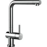 Schock Küchenarmatur »Epos W«, Vorfenstermontage, Festauslauf, Hochdruck, silberfarben