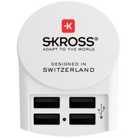 SKROSS Euro USB Charger 4x Typ A Reiseadapter 1302422