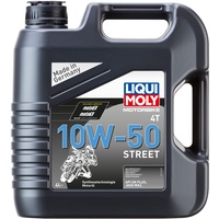 Liqui Moly Motorbike 4T 10W-50 Street | 4 L | Motorrad 4-Takt-Öl | Art.-Nr.: 21726