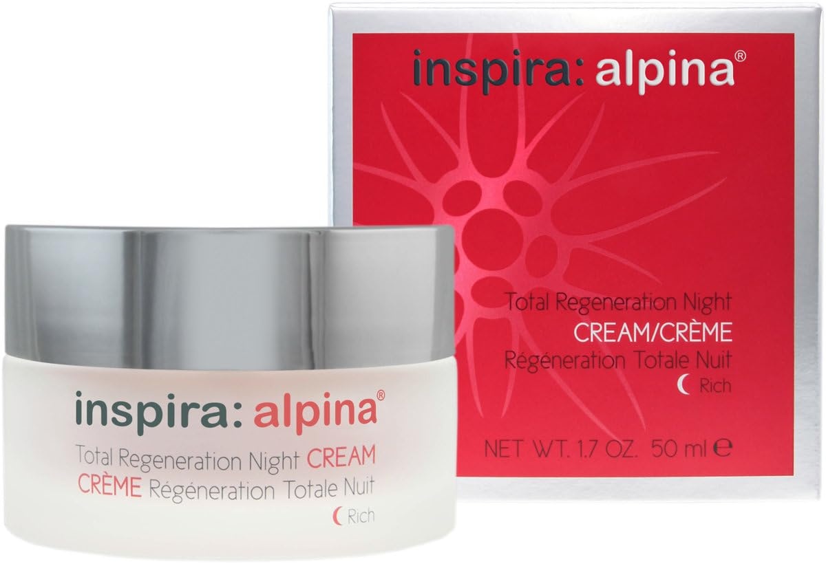 inspira: cosmetics alpina Total Regeneration Nacht Reichhaltige Creme 50 ml