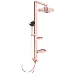 Ideal Standard Alu+ Duschsystem BD585RO zur Kombination mit Aufputz Armatur, Rose