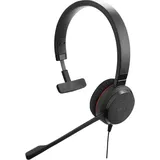 JABRA Evolve 20 SE Kabelgebundenes Büro-Headset USB Typ-C / USB Typ-A Schwarz - Schwarz