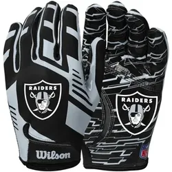 Wilson  Handschuhe NFL Stretch Fit Receivers Gloves  in Schwarz, Einheitsgrösse