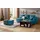Home Affaire »Italia L-Form«, mit Bettfunktion, mit Federkern