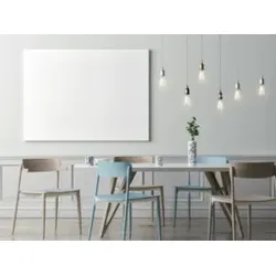 FRANKEN Magnettafel Glas 150x120cm reinweiß GTL12015009